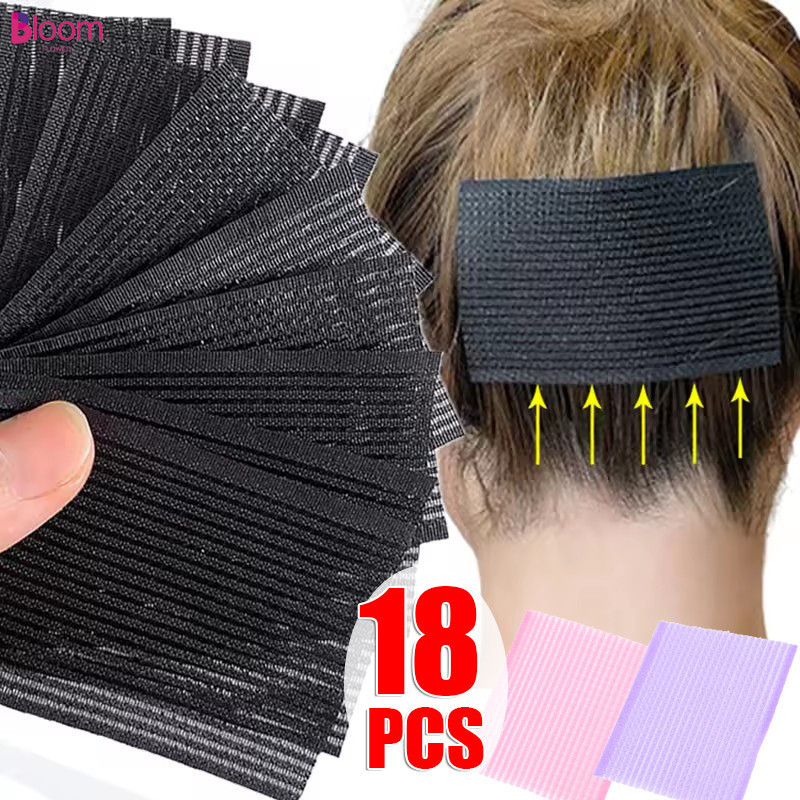 Magic Dán Bài Viết Miếng Dán Tóc Kẹp / 6 / 12 / 18 Chiếc Băng Nữ Viền Tóc Nổ Miếng Dán Dụng Cụ Tạo Kiểu Tóc Phụ Kiện