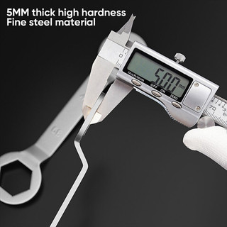 Cờ Lê Vặn Đai Ốc GY6 125 Hai Đầu Kích Thước 39-41mm 17-24mm Dùng Cho Xe Máy