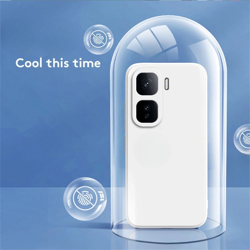 Ốp Điện Thoại Funda Mềm Cho VIVO iQOO Neo 10 Neo10 Pro 10Pro 5G Hợp Đồng Màu Nguyên Chất Silicon Lỏng Chống Sốc Mặt Sau Sang Trọng