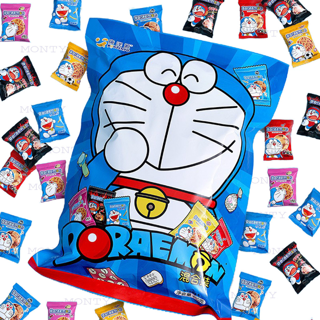 [ giảm giá 50%] Combo 2 Box Bimbim doreamon ăn văt Khổng lồ/ 20 BÁNH ...