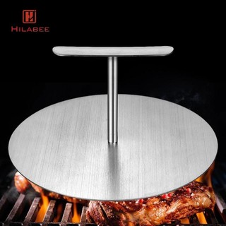 Thép không gỉ Burger Patty Maker Dụng cụ nhà bếp Máy nghiền gia dụng chuyên nghiệp Hamburger để nướng nấu ăn