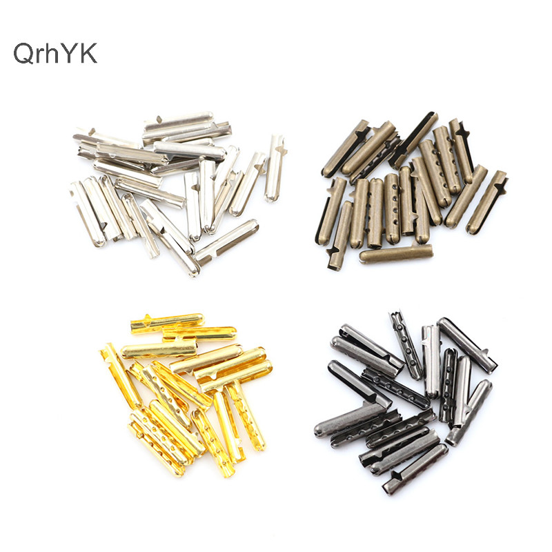 Nhà Máy Thời Trang 50 Chiếc Dây Giày DIY Giày Ren Sửa Chữa Giày Ren Top Dây Kẹp QrhYK
