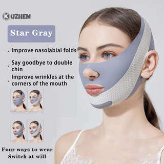 Kuzhen Nữ Chin Cheek Mặt Giảm Béo Nâng Đai V Line Face Shaper Mặt Chống Nhăn Dây Đeo Chăm Sóc Da Dụng Cụ Làm Đẹp HOT