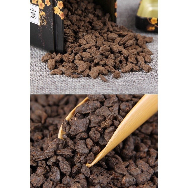 TRÀ PHỔ NHĨ HÓA THẠCH - TOÁI NGÂN TỬ 14 NĂM (NGUYÊN HỘP 100 GRAM)