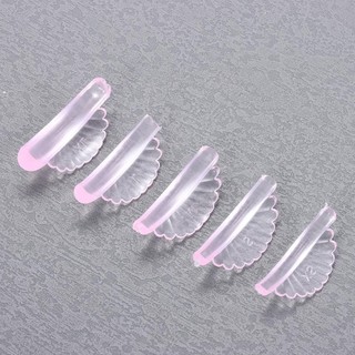 GOODH 5 Đôi Lông Mi Perm Curler, Phụ Kiện Uốn Mi Có Thể Tái Sử Dụng Miếng Lót Lông Mi Silicon, Dụng Cụ Dụng Cụ Dụng Cụ Vỏ Phong Cách Nối Mi Dính Mi Thanh Nữ