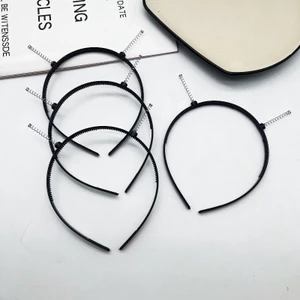 Phụ kiện tóc DIY Phụ kiện tóc Vòng tóc bằng nhựa mùa xuân với phụ kiện vòng đầu răng