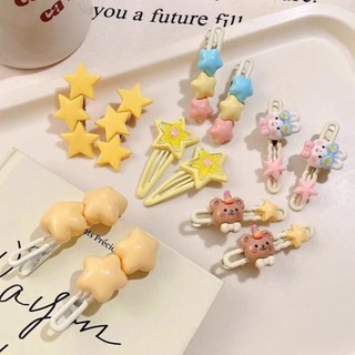 Kẹp Tóc Ngôi Sao JKDESIGN, Phụ Kiện Tóc Ngọt Ngào Kẹp Tóc Y2K, Kẹp Banger Hợp Kim Cổ Tích Dopamine Cho Bé Gái
