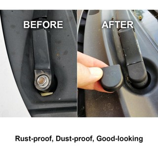 Lookshow 2 Chiếc Xe Phía Trước Kính Chắn Gió Khăn Lau Cánh Tay Đai Ốc Mũ Bu Lông Dành Cho Xe Toyota Corolla E140 E150 E170 E210 Verso Yaris Auris T7W5