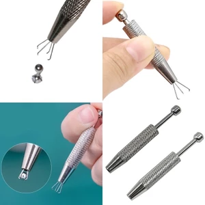 BTF Push in Type Quads Prong Giá đỡ hạt nhỏ chuyên nghiệp Grab Catcher