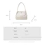 Túi đeo vai YRBWD, Túi xách tay khí chất PU, Túi đựng mỹ phẩm dung lượng cao hợp thời trang phổ biến dành cho nữ