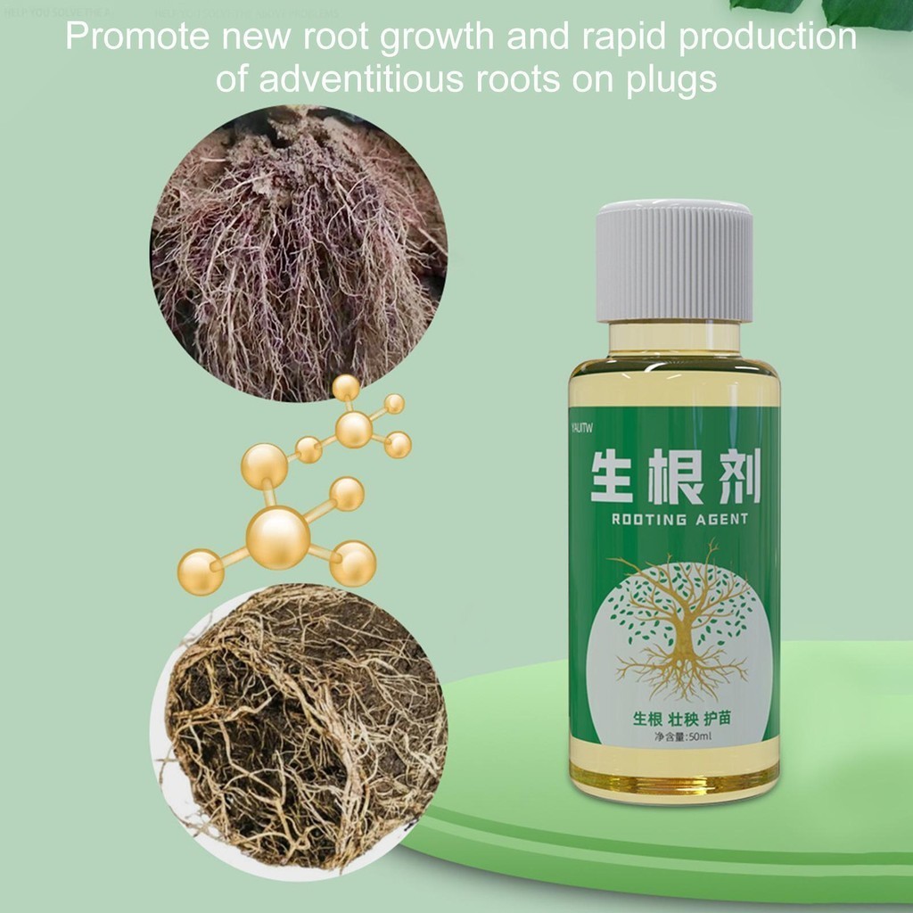 Chất Lỏng Rễ Nội Tiết Tố Gốc Khởi Động Cho Cây Cắt 50ml Chất Lỏng Hữu Cơ Rễ Cây Kích Thích Cho Cấy Cây Tăng Trưởng Rễ Rau jiwvn