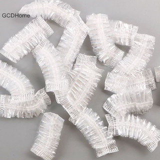 Gcdhome 100 Chiếc Dùng Một Lần Chống Thấm Nước Trong Suốt Bịt Tai Thuốc Nhuộm Tóc Perm Màu Nhựa Bịt Tai HOT