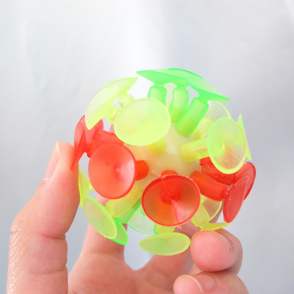Bóng dính sticky ball, bóng ném dính bảng độ hít cực tốt giáo cụ dạy học tiếng anh cho giáo viên FETA