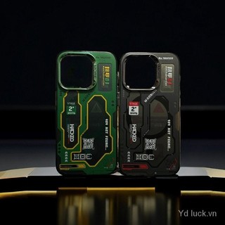 Ốp Lưng Cứng Acrylic Màu Xanh Lá Cây Thích Hợp Cho iPhone15 14plus 13promax 12pro 11 12 13 14 15 pro max XS XR X XSMAX 7 8plus Ốp Lưng Y0PQ