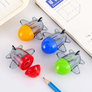 Gọt Bút Chì Hình Máy Bay Tiện Lợi Nhiều Màu Sắc Chuốt Chì Đơn Giản Cho Học Sinh