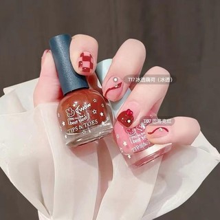Sơn Móng Tay TIPS & TOES  Water Base Nail Polish 6ML