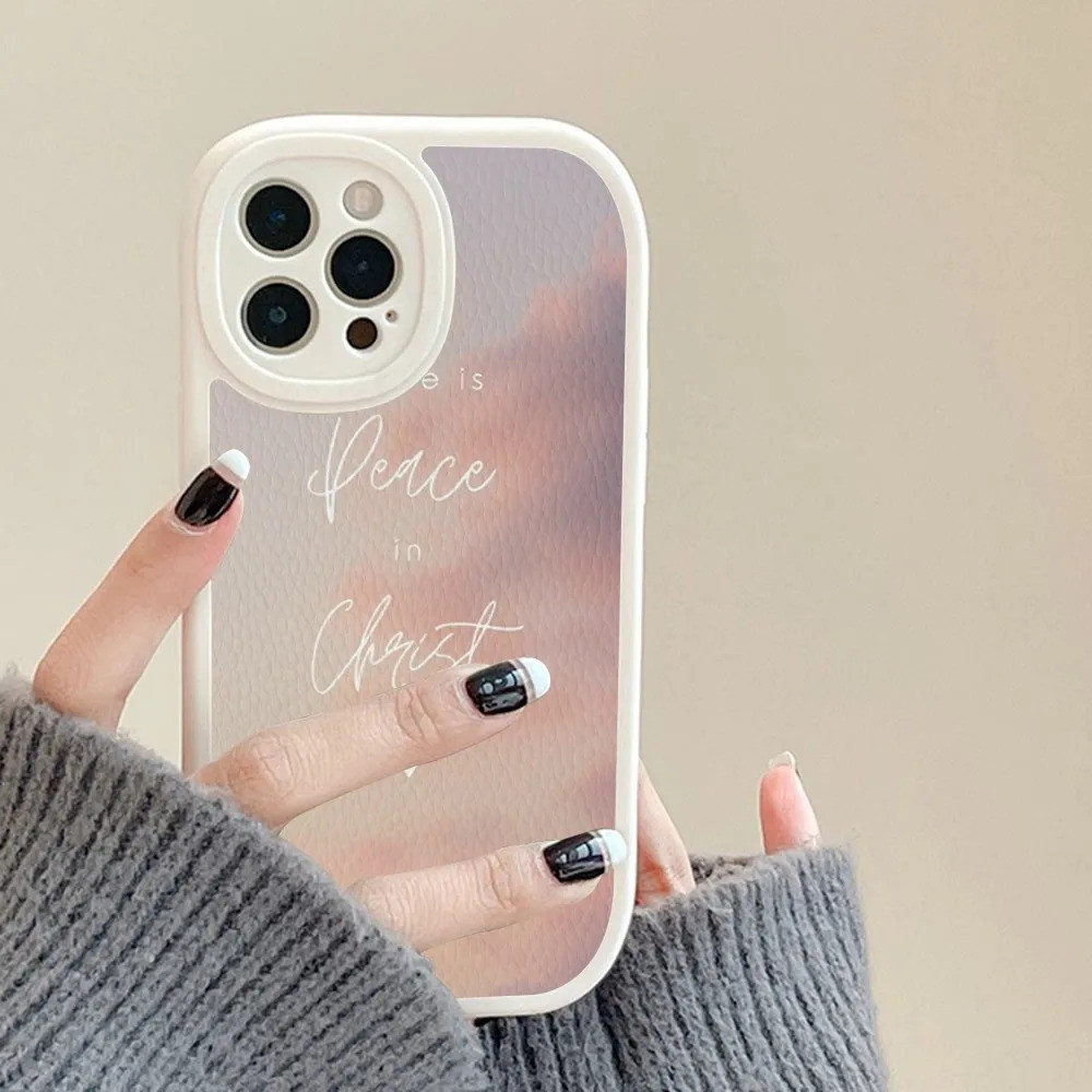 Ốp điện thoại da cứng TP-1 cho iPhone Jesus Christian Bible iPhone 14 13 12 mini 11 14 Pro Max Xs X XR 7 8 Plus