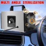 Hilivn) Máy lọc không khí Máy tạo Ozone 220V 60g / h Máy làm sạch không khí tại nhà tạo Ozon di động phát điện O3 có công tắc thời gian cho xe hơi gia đình Formaldehyde — ảnh 2