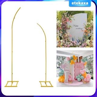 Kim loại Arch Backdrop Stand Trang trí nền Dễ dàng cài đặt Khung vòm đa chức năng cho vòi hoa sen kỷ niệm