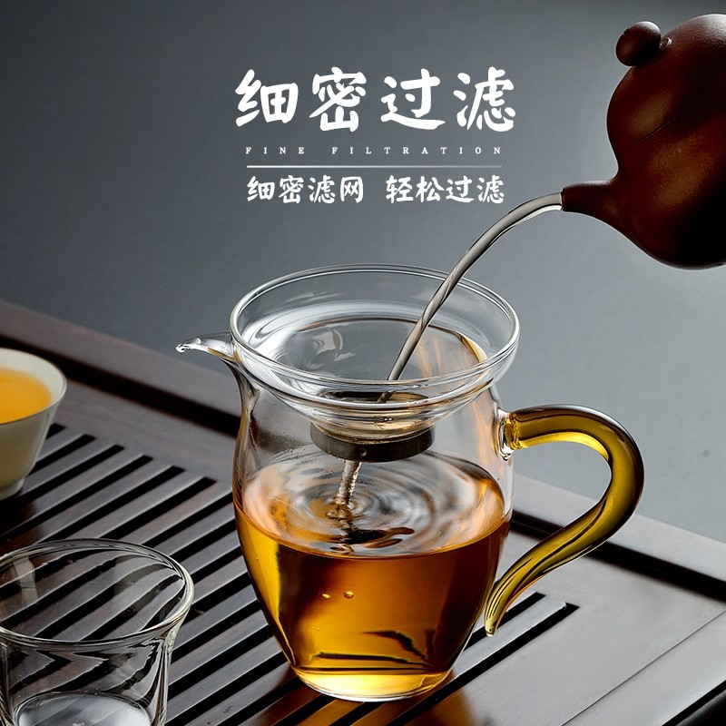 Tống Chuyên Trà Bằng Thủy Tinh Chịu Nhiệt Cao Cấp Dung Tích 300 ml