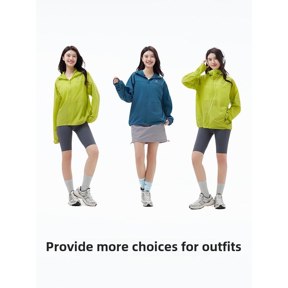 Ảnh Camel CROWN Unisex Chống Nắng Quần Áo Nhẹ Và Mỏng Chống Nước Thoáng Khí Thoáng Khí Mát Kháng Khuẩn Áo Khoác 4