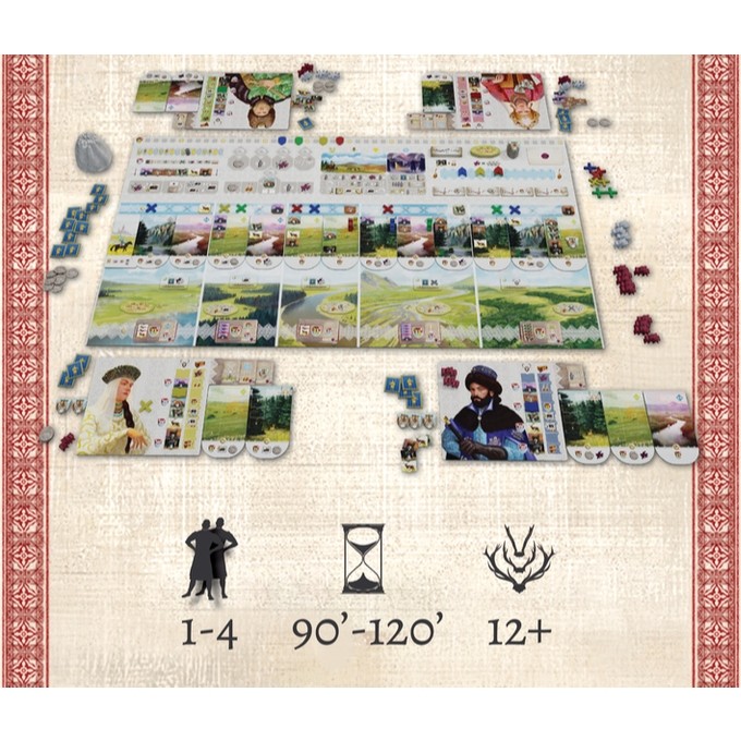 Boardgame Stroganov Bản Chính Hãng nội địa Trung Tigar