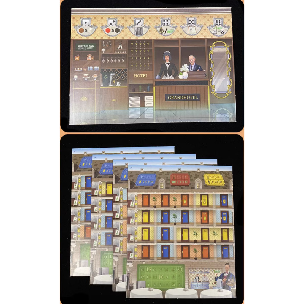 [Luật Việt] Boardgame Grand Austria Hotel Quản Lý Khách Sạn Tigar 2S6193