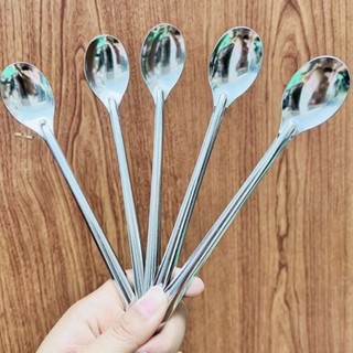 Combo 10 Thìa muỗng cafe, sinh tố INOX dày 5zem cao cấp - Trường An VN