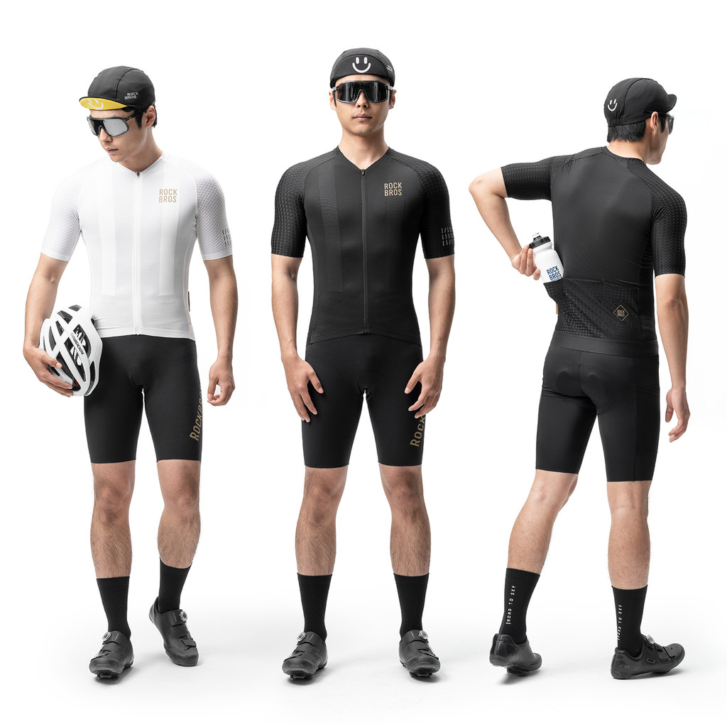 Rockbros Jersey Xe Đạp Nam Tay Ngắn, Thoáng Khí và Thấm Hút Mồ Hôi Nhanh