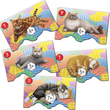 [Luật Việt] CALICO bản mới Boardgame lắp ghép thảm cho mèo Tigar