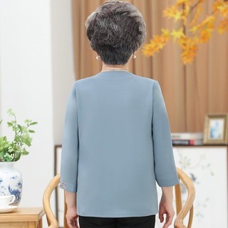 Người Cao Tuổi Trung Niên Mặc Nữ Bà Phù Hợp Với Mẹ Mùa Xuân Mặc Áo Sơ Mi Bà Già Top 70 Quần Áo Người Cao Tuổi 6080 Người Trung Niên Mặc Nữ Bà Phù Hợp Với Mẹ Mùa Xuân Mặc Áo Sơ Mi Bà Già Top 70 Quần Áo Người Cao Tuổi 60804.6