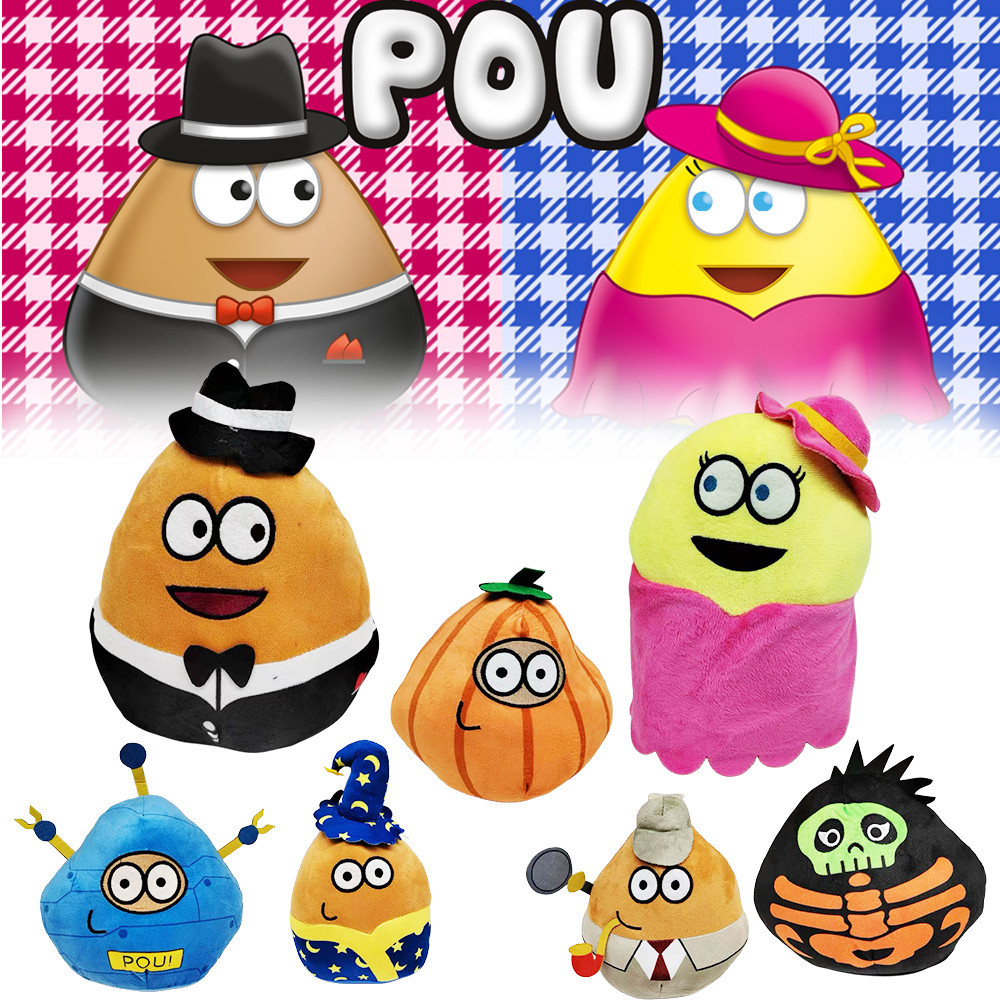 Rytanda POU Plush Toy Người Ngoài Hành Tinh pou Hot trò chơi thú cưng của tôi người ngoài hành tinh pou đồ chơi Đồ chơi nhồi bông Hình Người Ngoài Hành Tinh Trong Phim My Pet Pou