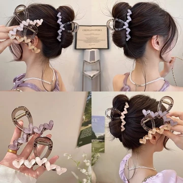 phụ kiện tóc Kẹp tóc kẹp tóc hàn quốc kẹp tóc càng cua kẹp phồng tóc kẹp càng cua hàn quốc kẹp càng cua cỡ lớn kẹp tóc xinh kẹp càng cỡ lớnMùa Hè Giới Hạn Tính Khí Tình