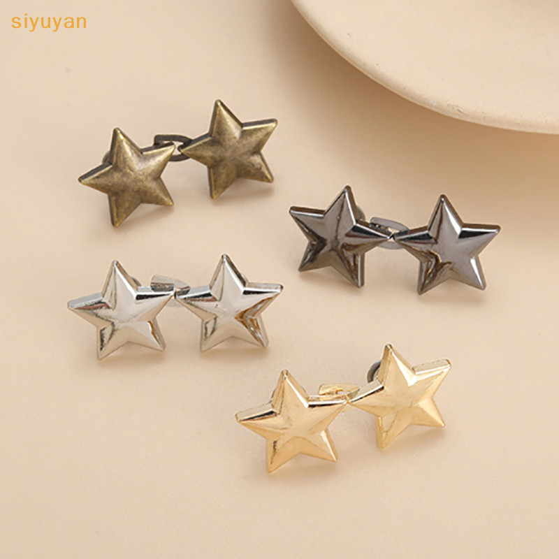 Siyuyan 1 Cái Kẹp Có Thể Điều Chỉnh Cho Quần Chốt Quần Pin Nút Có Thể Thu Vào Nút Rời Cho Eo Cho Quần Jean Hoàn Hảo Phù Hợp Giảm Eo VN