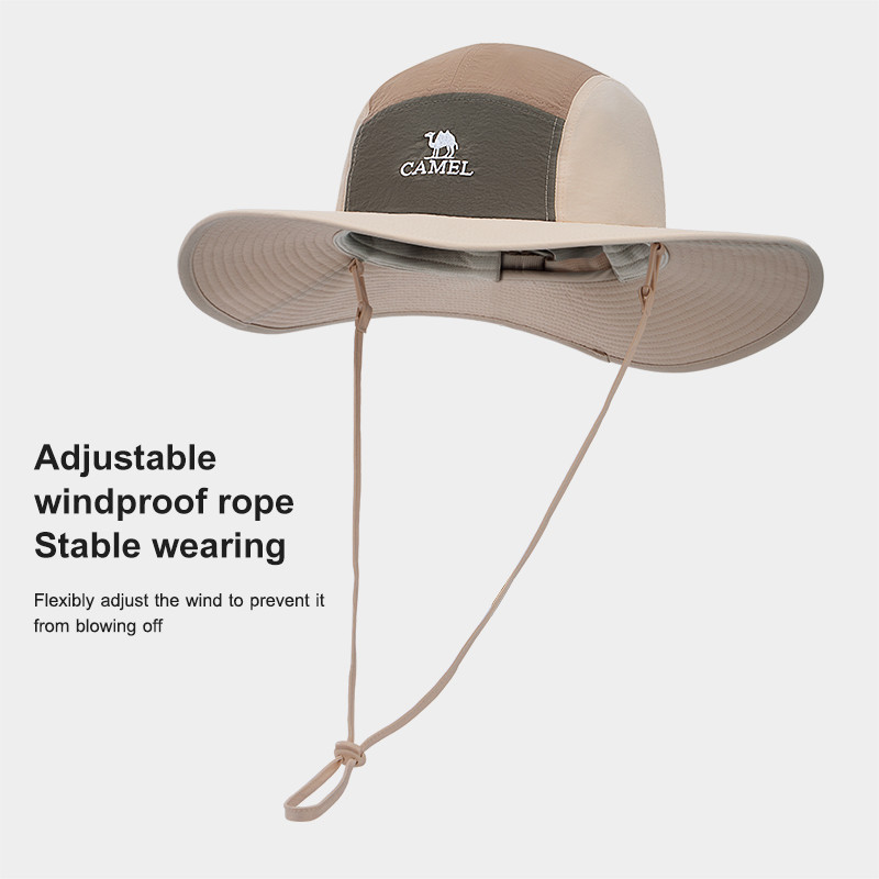 Ảnh CAMEL CROWN Mùa Hè Chống Nắng Màu Sắc Phù Hợp Với Mũ Người Cá Nữ Leo Núi Ngoài Trời UV Thoáng Khí Bóng 2