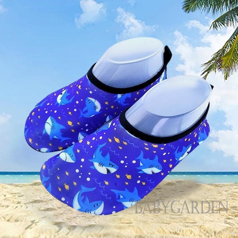Baga-1-9 tuổi Giày Đi Biển Trẻ Em Nhanh Khô Chống Trơn Trượt Da Nước Chân Trần Thể Thao Tất Giày