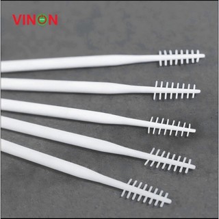 Tăm nhựa nha khoa Vinon hộp 250 cây – Nhựa PP nguyên sinh, an toàn răng miệng, dễ sử dụng hằng ngày
