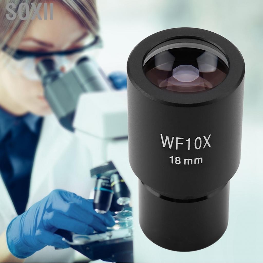 Soxii Kính hiển vi thị kính 10X Rõ ràng hơn, bền hơn cho sinh học