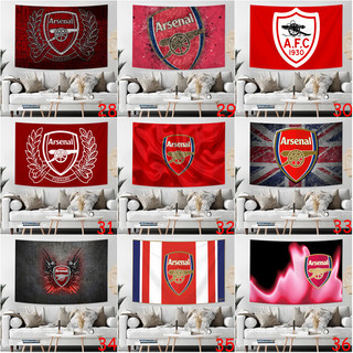 Câu Lạc Bộ Bóng Đá Arsenal Logo Tường Tấm Thảm Polyester Có Kẹp Treo Tường Tấm Thảm Trang Trí Nhà Cửa Quà Tặng
