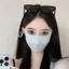 Kem chống nắng YUJUNI, lụa băng chống tia cực tím thoáng khí, quà tặng che mặt Nylon thời trang
