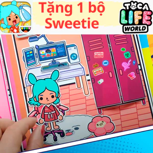 ĐỒ CHƠI NGÔI NHÀ BÚP BÊ GIẤY CẮT THỦ CÔNG DIY - TOCA LIFE WORLD - MẪU TA030
