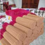 Nhang Trầm Hương Sạch, Bó 1000 Que Nhang Chân Đỏ, Trầm Hương Nguyên Chất Dài 34 cm Cháy Lâu