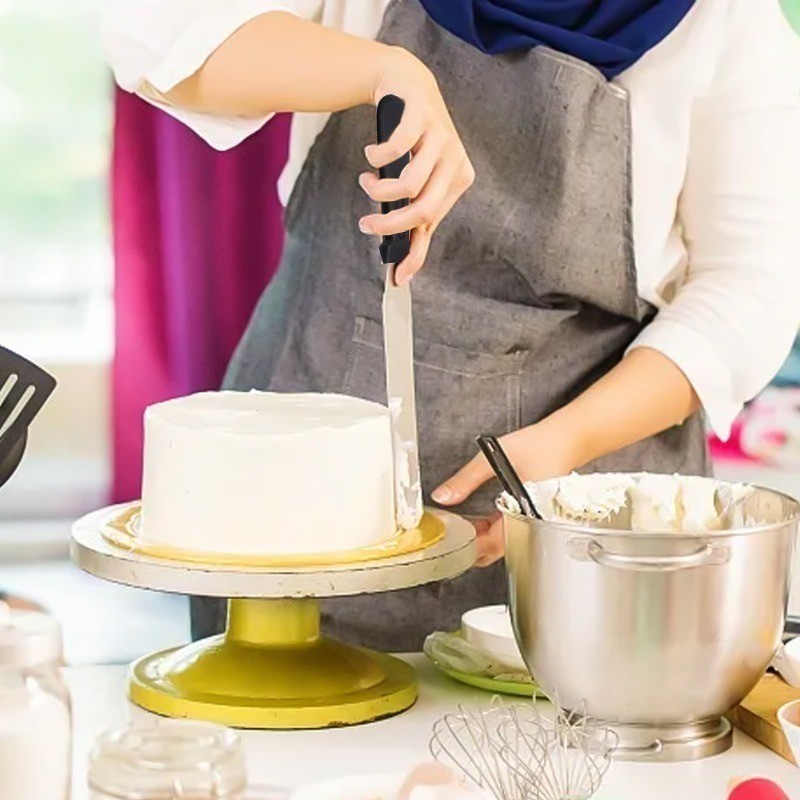 [Đặc sắc] Dụng cụ cạo kem - Đồ dùng nhà bếp - Dụng cụ làm bánh tại nhà - Xẻng lật bánh Pancake - Spade áp dụng nước sốt trái cây - Thìa bơ bánh mì - Chịu nhiệt, Tay cầm dài