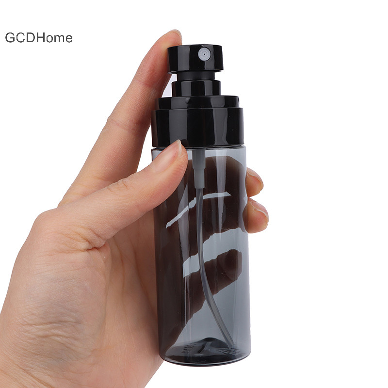 Gcdhome 1Pc 30ml 60ml 80ml 100ml 120ml Chai có nắp trong suốt Fine Mist Subbotling Du lịch Chai mỹ phẩm nhỏ cầm tay HOT