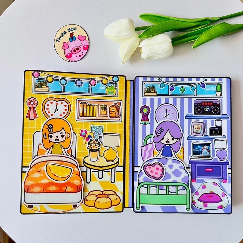 Đồ Chơi - Squishy - Kuromi - Đồ chơi giấy - đồ chơi toca boca đồ chơi kuromi đồ chơi giấy kuromi đồ chơi giấy cinnamorol