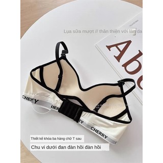 Quần lót mỏng thể thao chữ màu tương phản liền mạch dành cho nữ