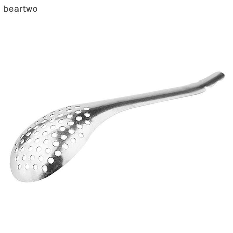 < Beartwo > Thìa trứng cá muối 56 lỗ Tiện ích nấu ăn nhà bếp hữu ích Làm dịu lòng đỏ trứng Đẹp