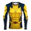 YB1 Deadpool Wolverine Anime Áo Unisex Dài Tay Top Cosplay Vải 3D Chui Đầu Plus Kích Thước BY1