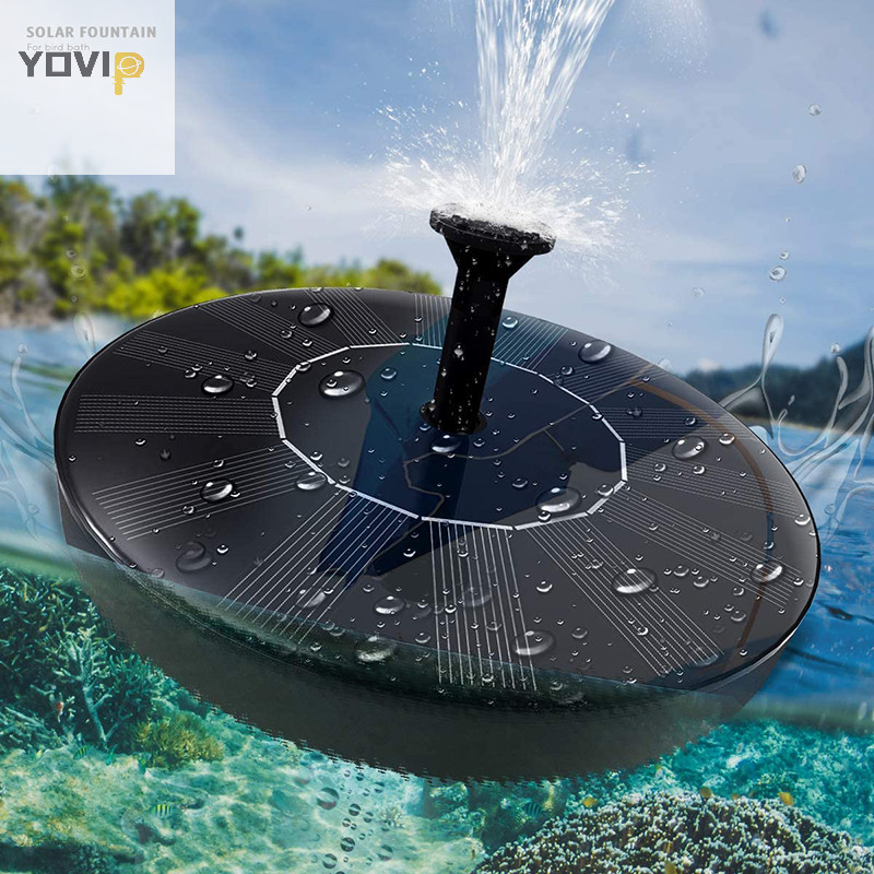 Yovip Floag Máy bơm chạy bằng năng lượng mặt trời Tấm nước tắm Bể bơi sân vườn Tưới nước VN