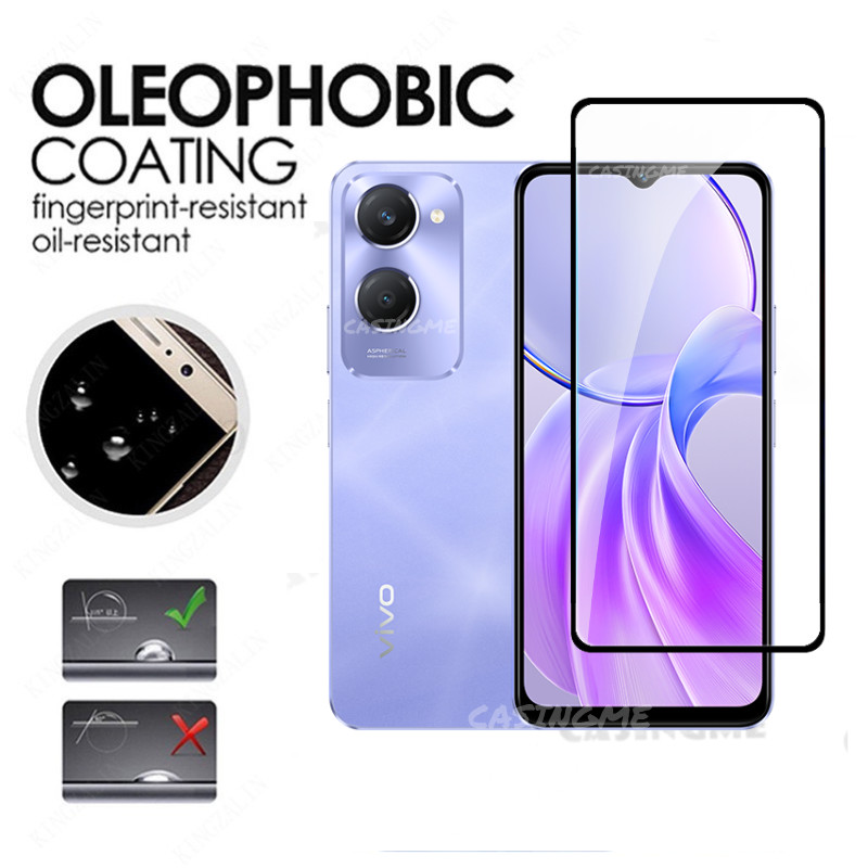 Vivo Y28s 5G 2024 2in1 Phim bảo vệ màn hình Điện thoại trong suốt Bảo vệ màn hình cho Vivo Y28s Y28 Y18 VivoY28S S Y 28S 4G 5G 2024 Kính cường lực Ống kính máy ảnh